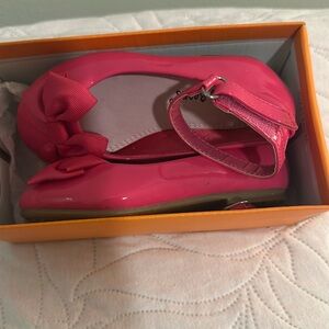 New in Box Jelly beans shoes pink patent size 8 girls